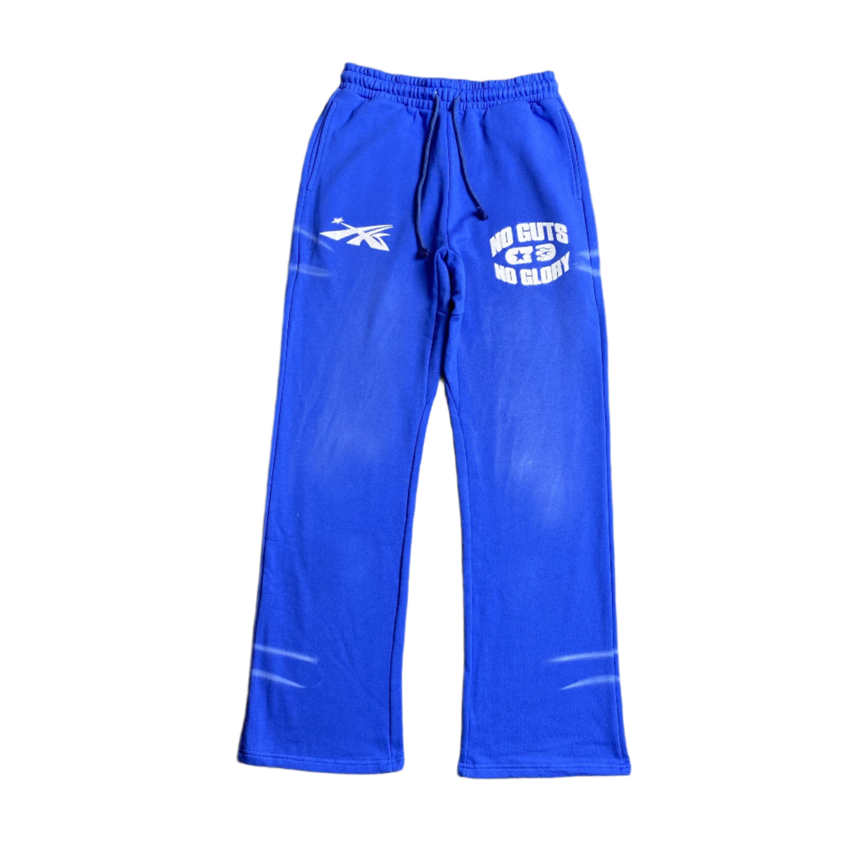 Hellstar "No Guts No Glory" Blue Sweatpants