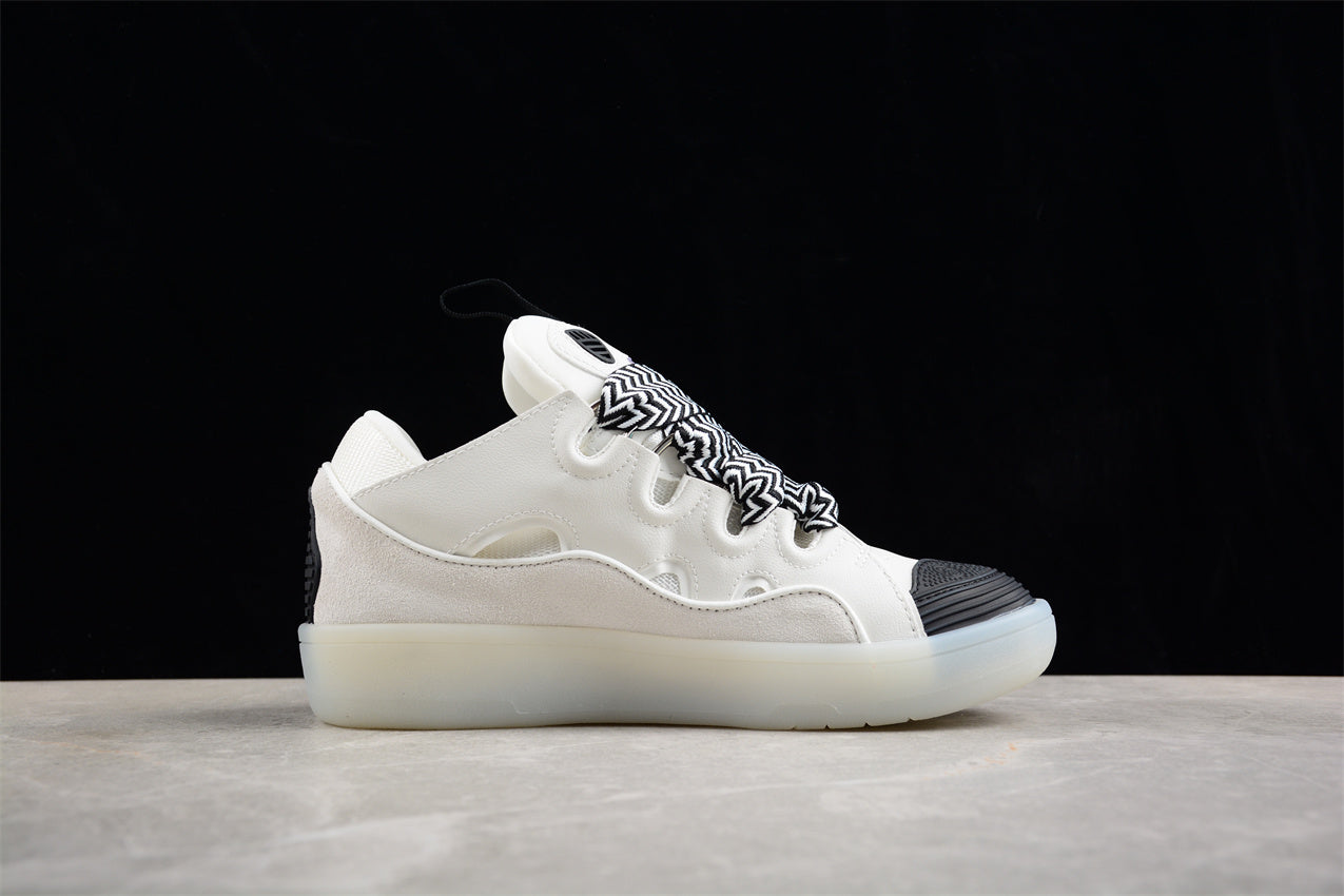 Lanvin Leather Curb Sneaker
