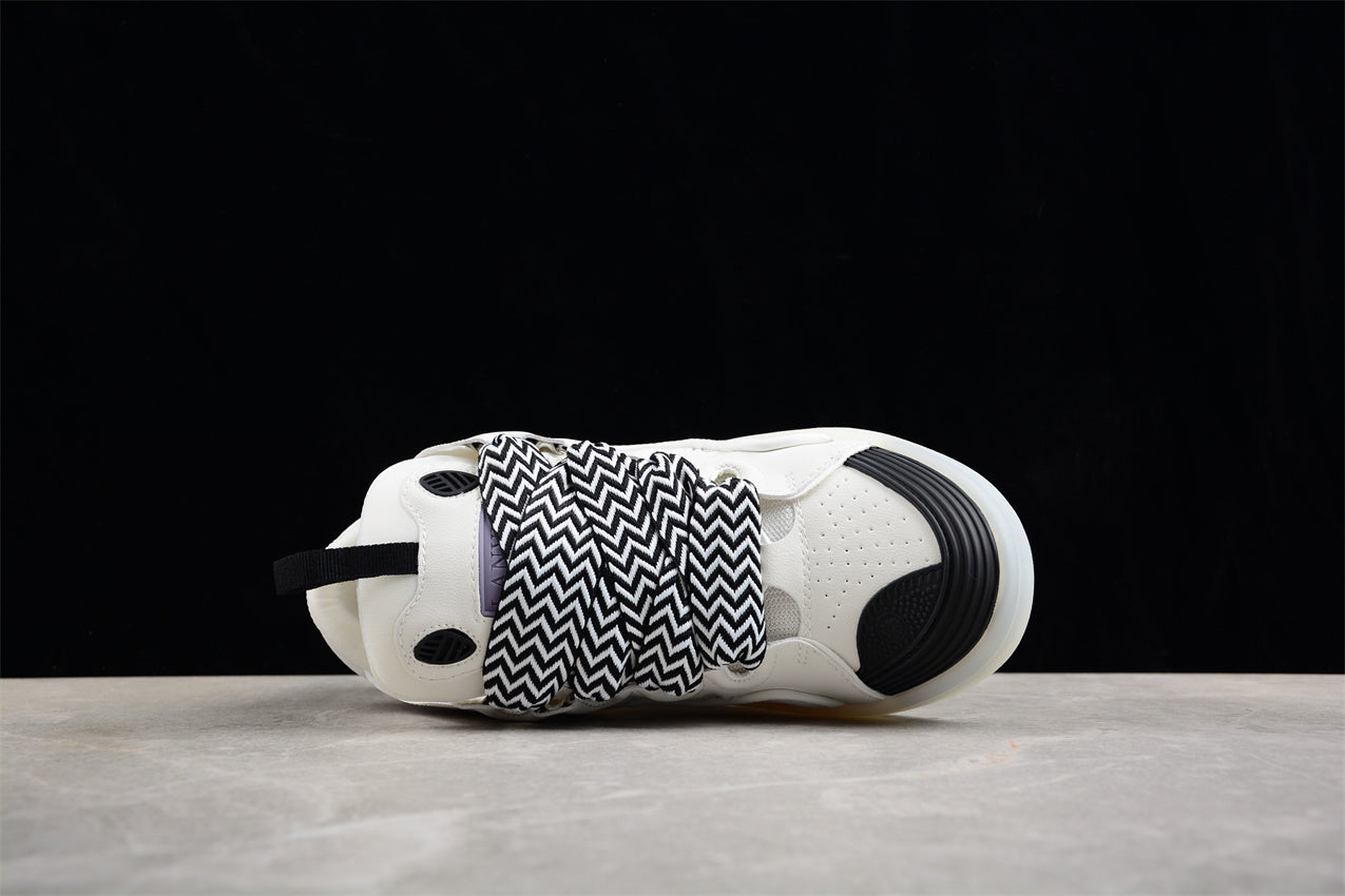 Lanvin Leather Curb Sneaker