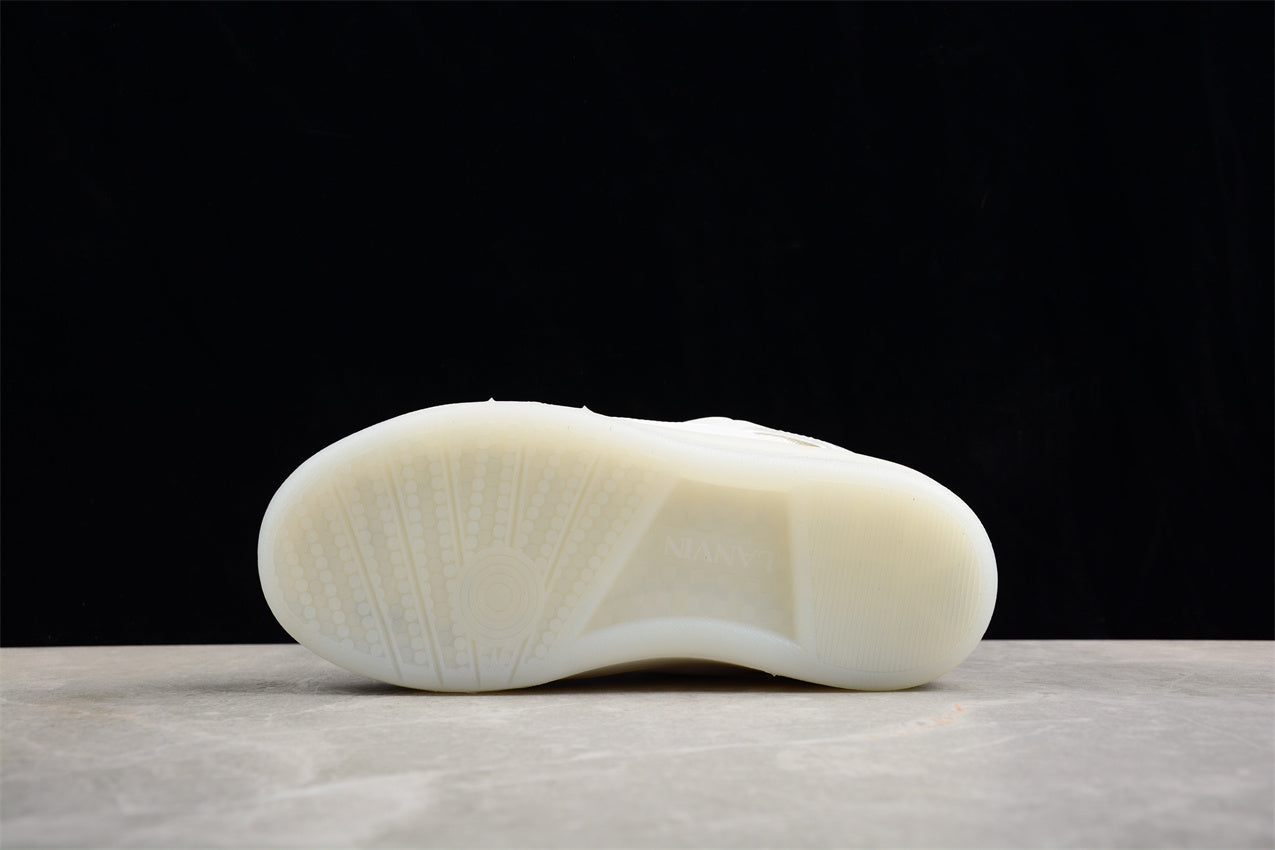 Lanvin Leather Curb Sneaker