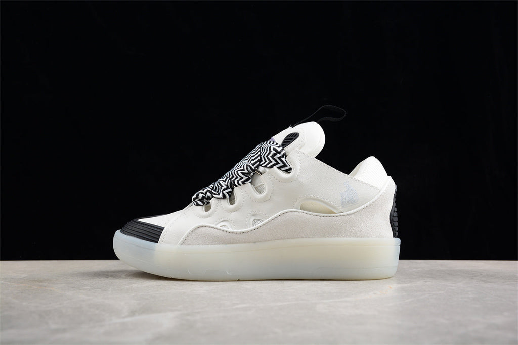 Lanvin Leather Curb Sneaker
