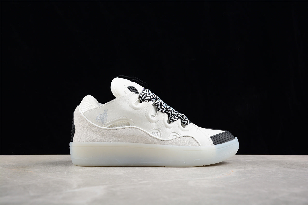 Lanvin Leather Curb Sneaker
