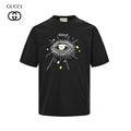 Gucci Mystical Eye Graphic Black T-Shirt