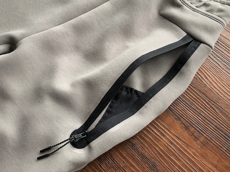 NIKE TECH FLEECE HOODIE x OLIVE GREY/ENIGMA STONE