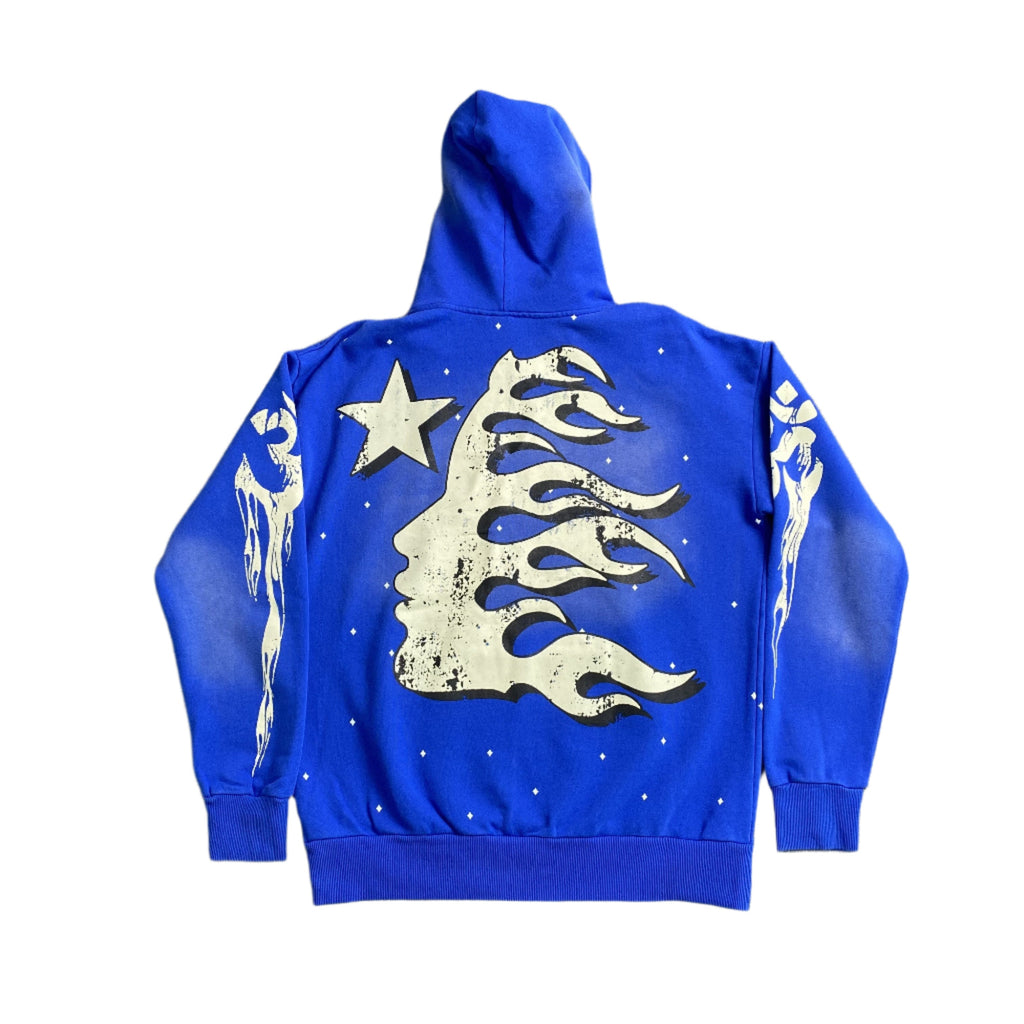 Hellstar "Path To Paradise" Blue Hoodie