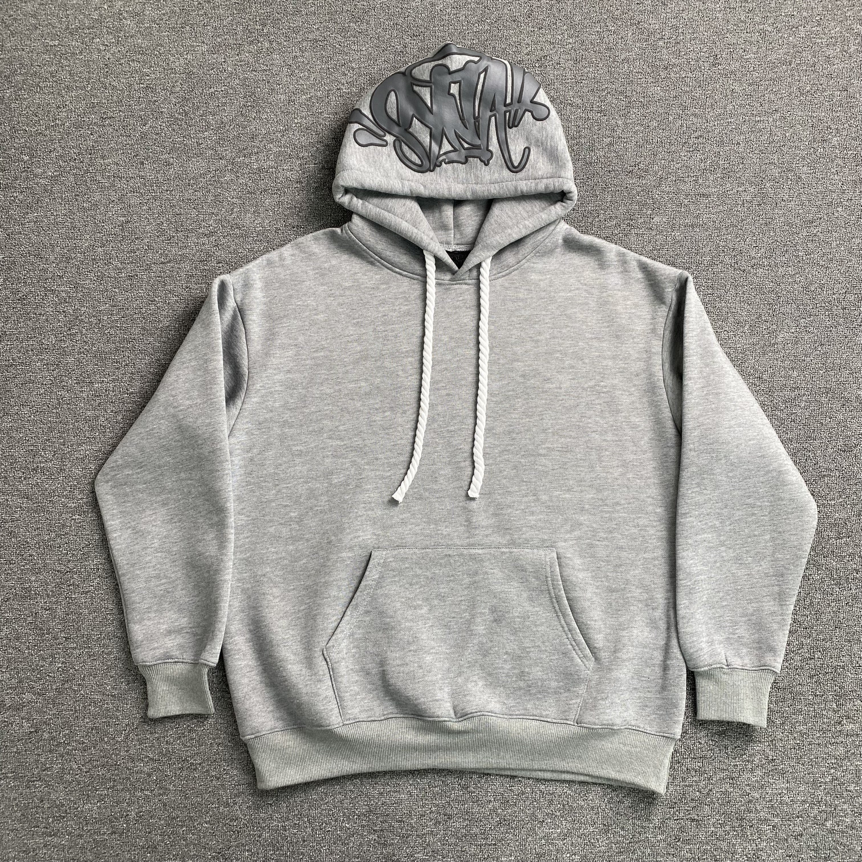 SYNA WORLD HOOD LOGO HOODIE GREY