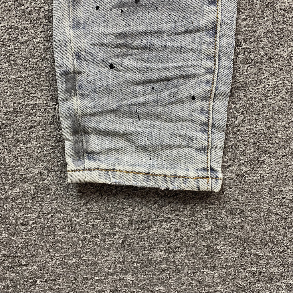 AMIRI MX1 PAINTER JEANS BLUE