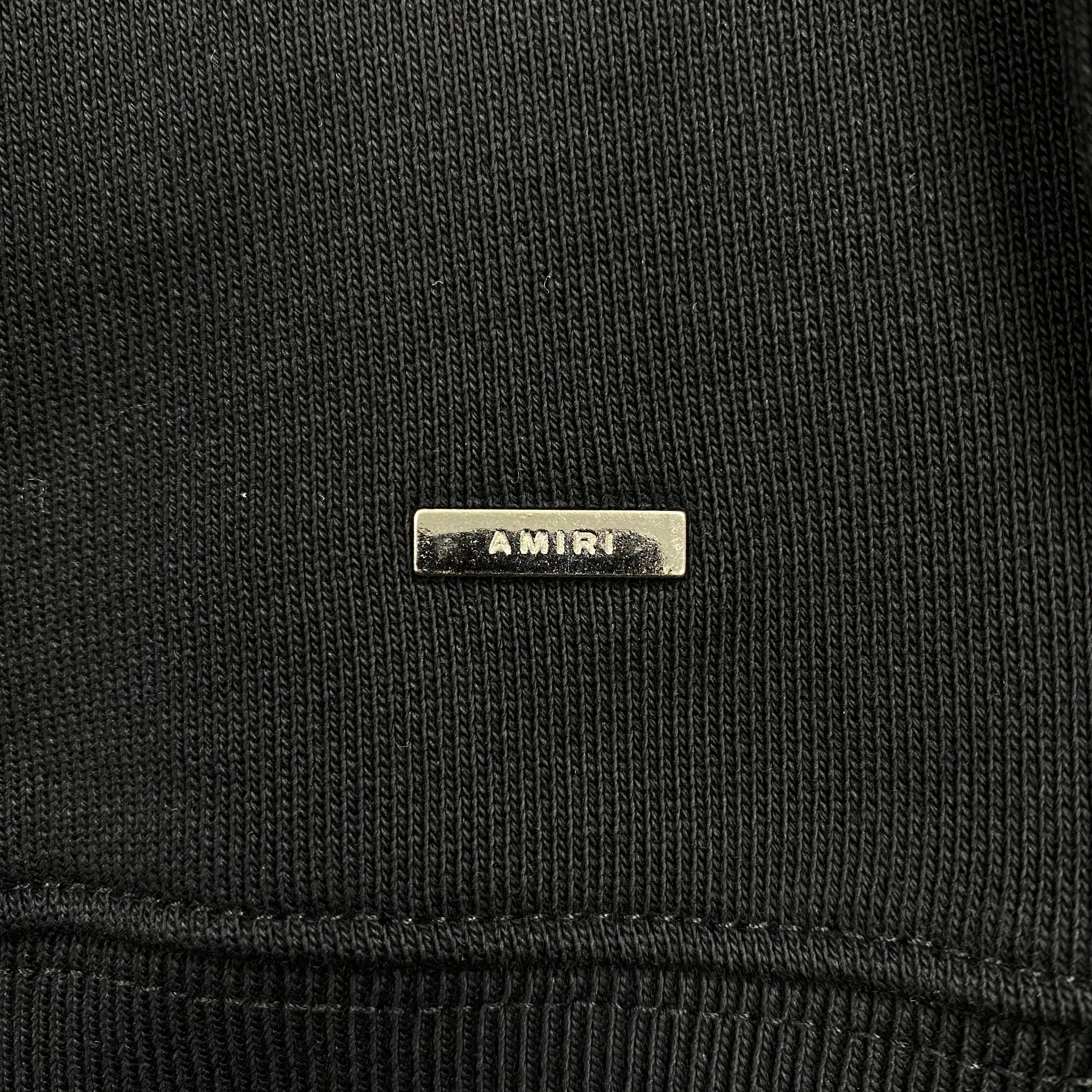 AMIRI PLAYBOY LOGO HOODIE BLACK YELLOW