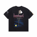 BALENCIAGA DEVIL'S EIFFEL TOWER GRAPHIC T-SHIRT BLACK