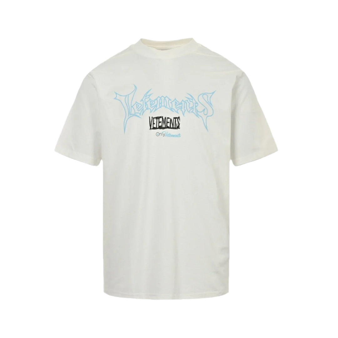 BALENCIAGA x VETEMENTS LOGO T-SHIRT WHITE