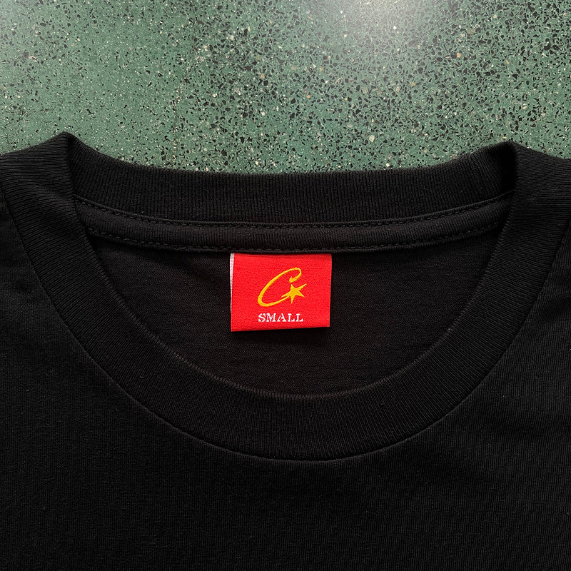 CORTEIZ ALLSTARZ SKYDIVER TEE BLACK