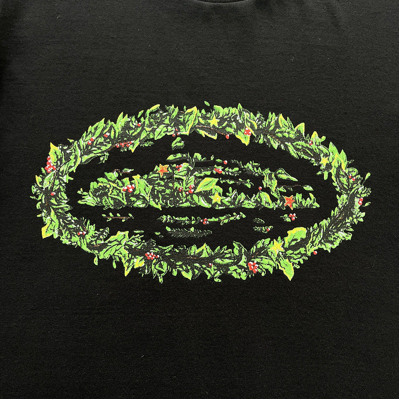 CORTEIZ GRASS ROUND TEE BLACK