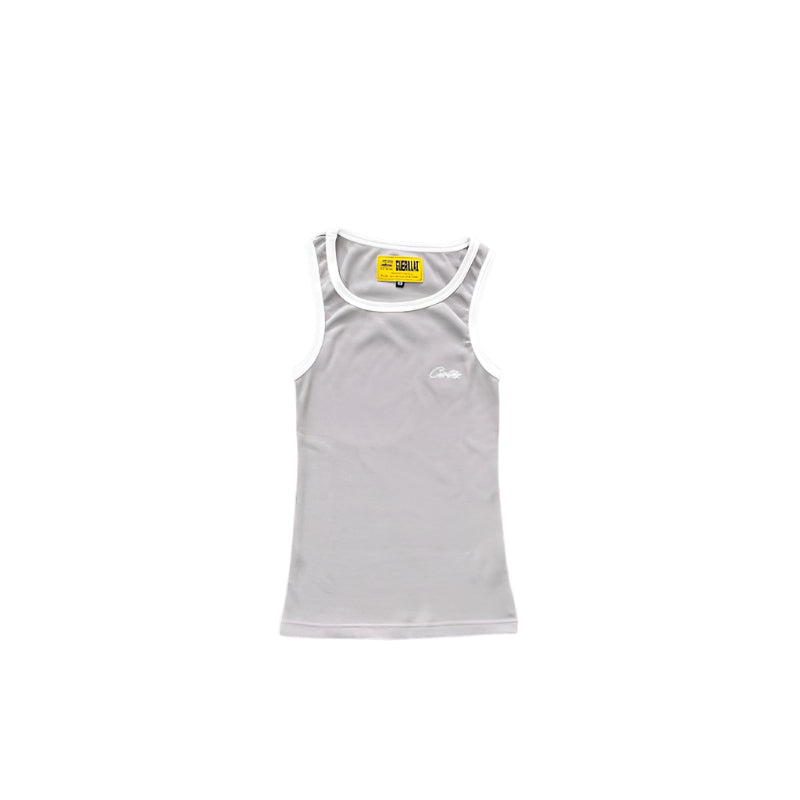 CORTEIZ OG CONTRAST TANK TOP WHITE