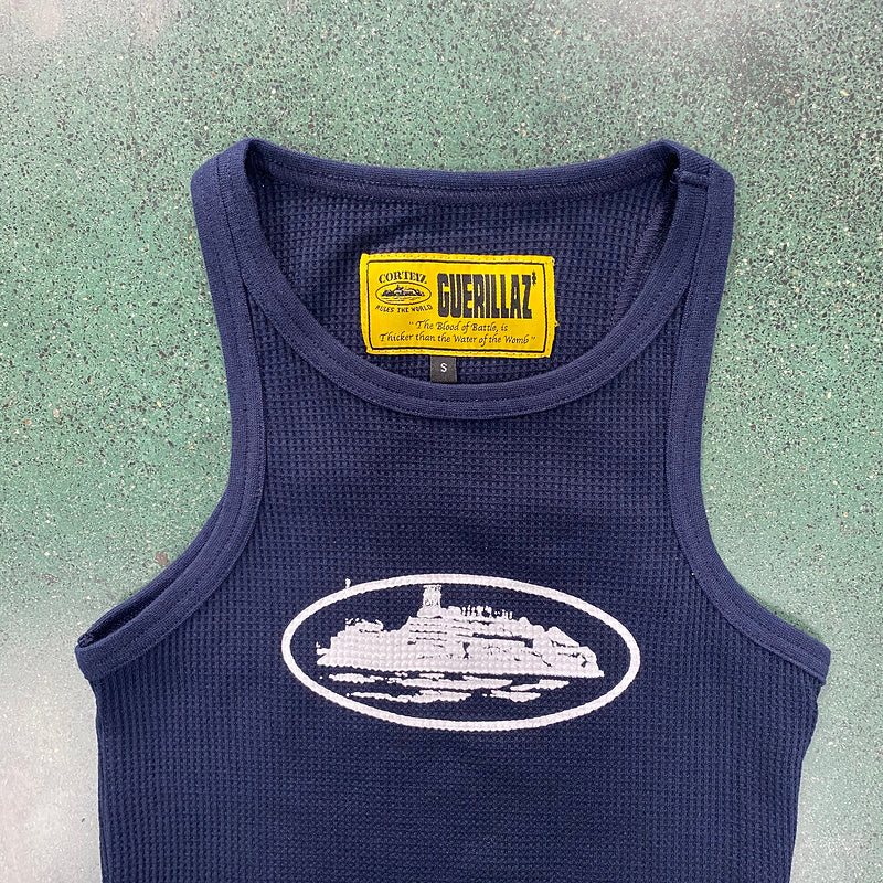 CORTEIZ RTW OG WOMEN'S ALCATRAZ TANK TOP NAVY