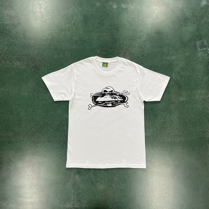 CORTEIZ SKULL T-SHIRT WHITE