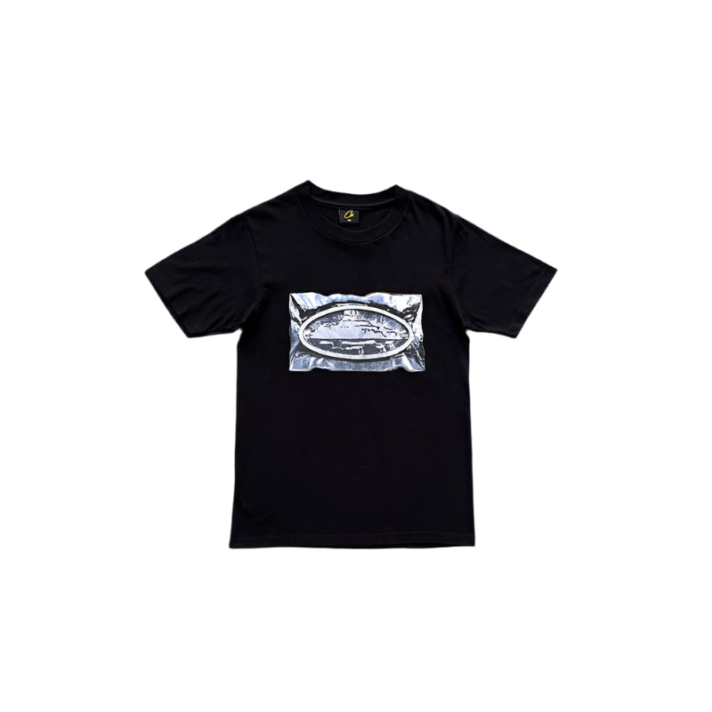 CORTEIZ VACUUM SEALED TEE BLACK