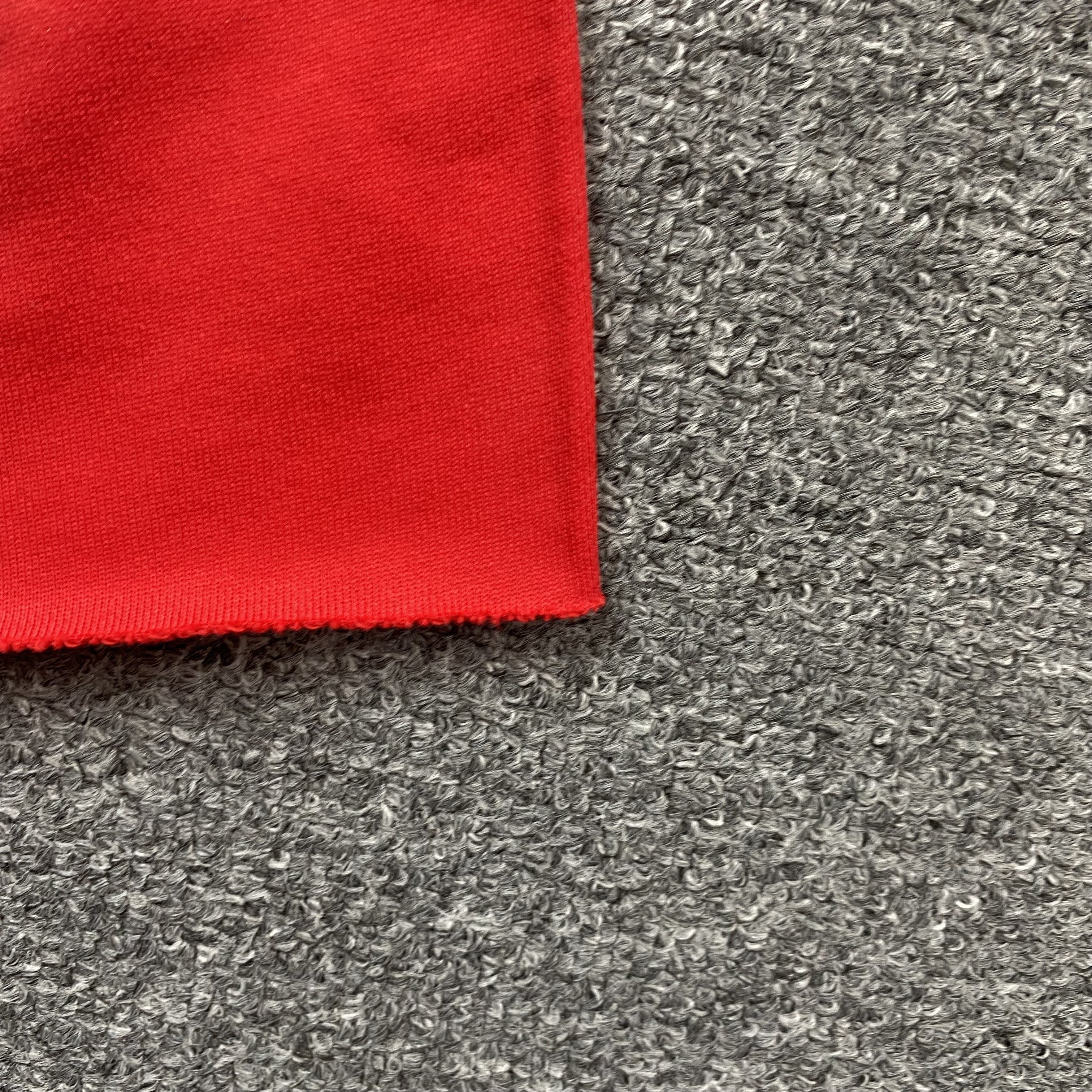 DENIM TEARS COTTON WREATH SHORTS RED