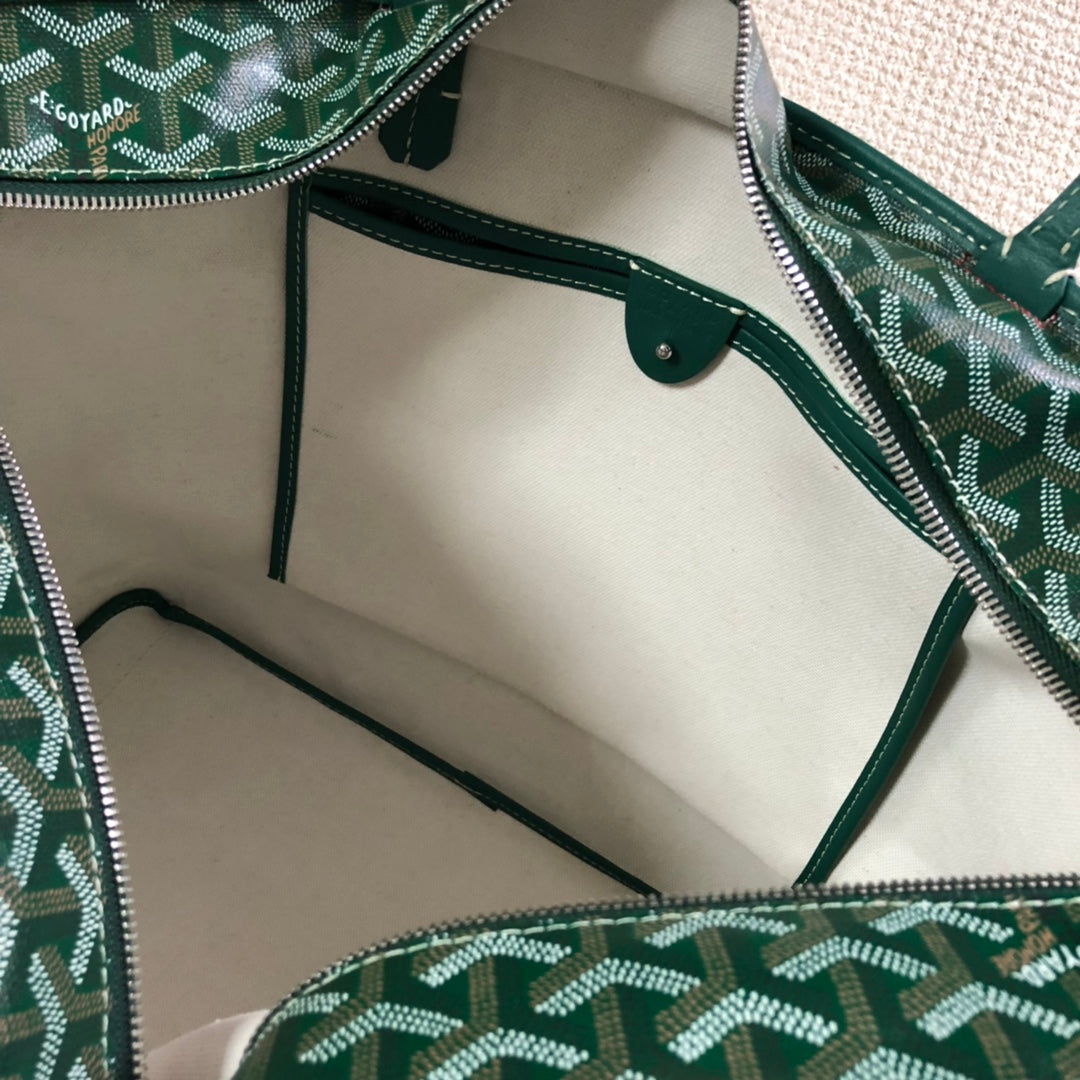 GOYARD ARTOIS PM TOTE BAG GREEN