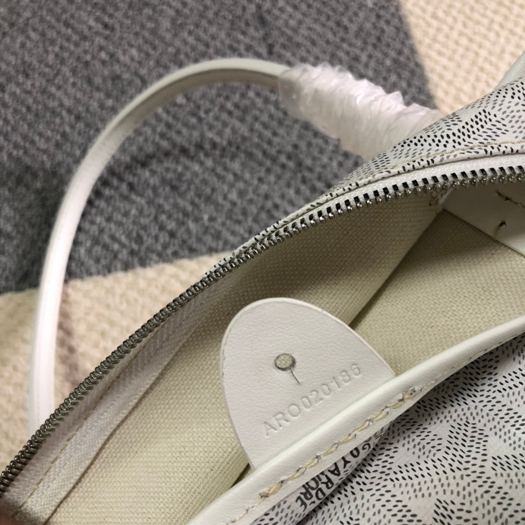 GOYARD ARTOIS PM TOTE BAG WHITE