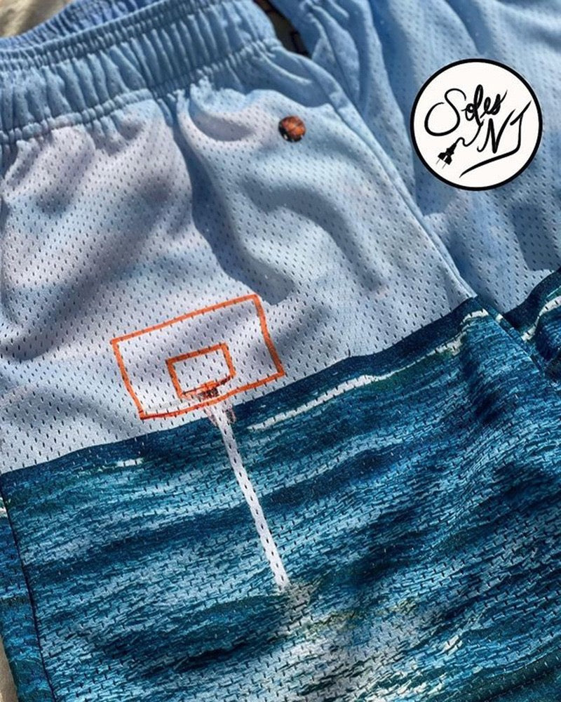 EE Shorts Basketball Ocean