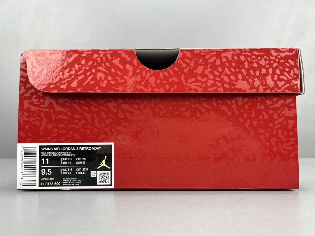JORDAN 3 RETRO x VALENTINE'S DAY