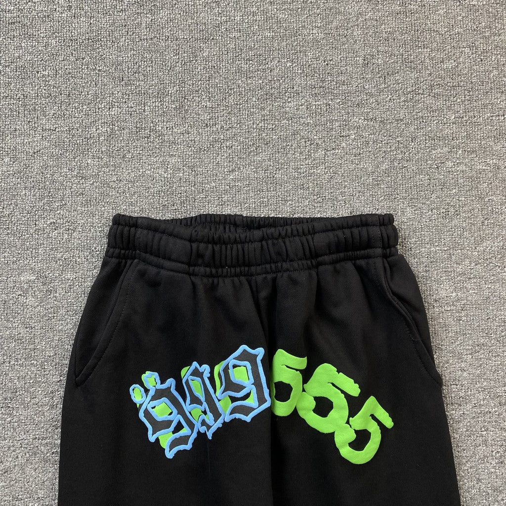 JUICE WRLD x SP5DER SWEATPANTS BLACK