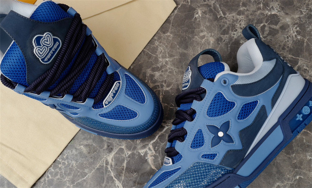 LOUIS VUITTON LV SKATE SNEAKER BLUE