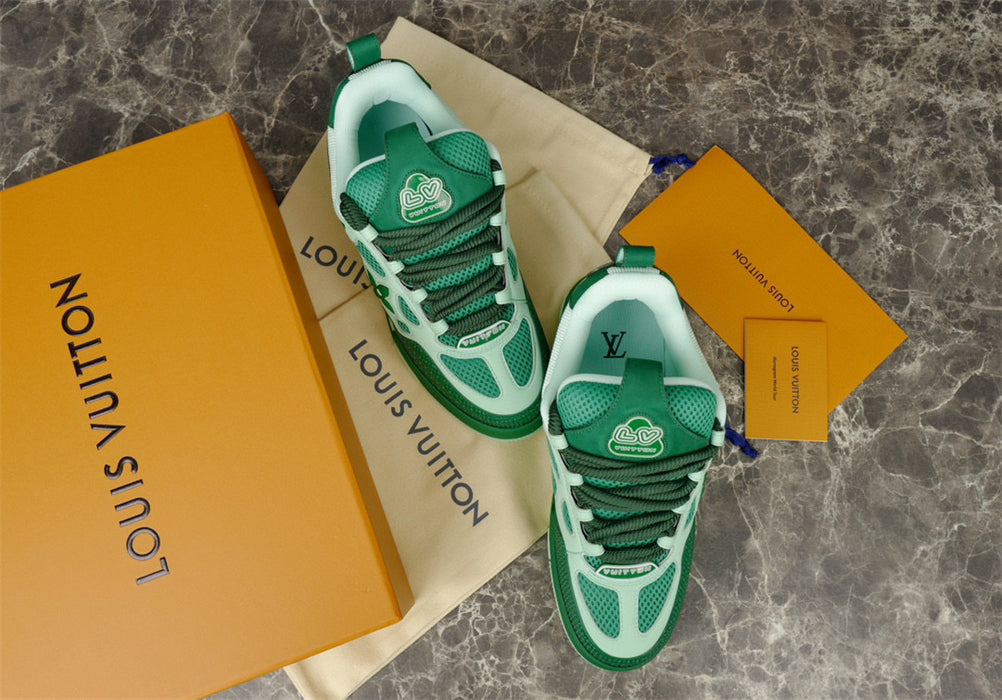 LOUIS VUITTON LV SKATE SNEAKER GREEN