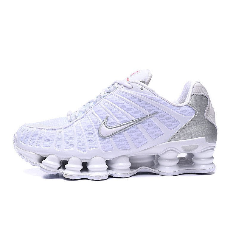 NIKE SHOX TL x WHITE METALLIC SILVER