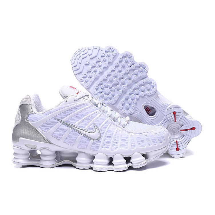 NIKE SHOX TL x WHITE METALLIC SILVER