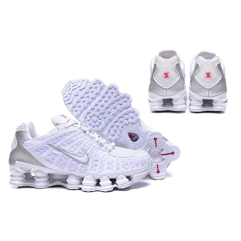 NIKE SHOX TL x WHITE METALLIC SILVER