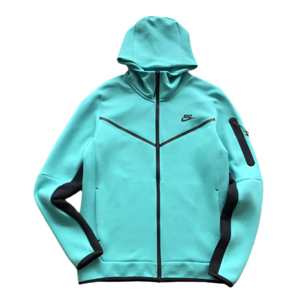 NIKE TECH FLEECE HOODIE x WASHED TEAL