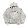 SP5DER ARACH NY PHOBIA HOODIE ASH GREY