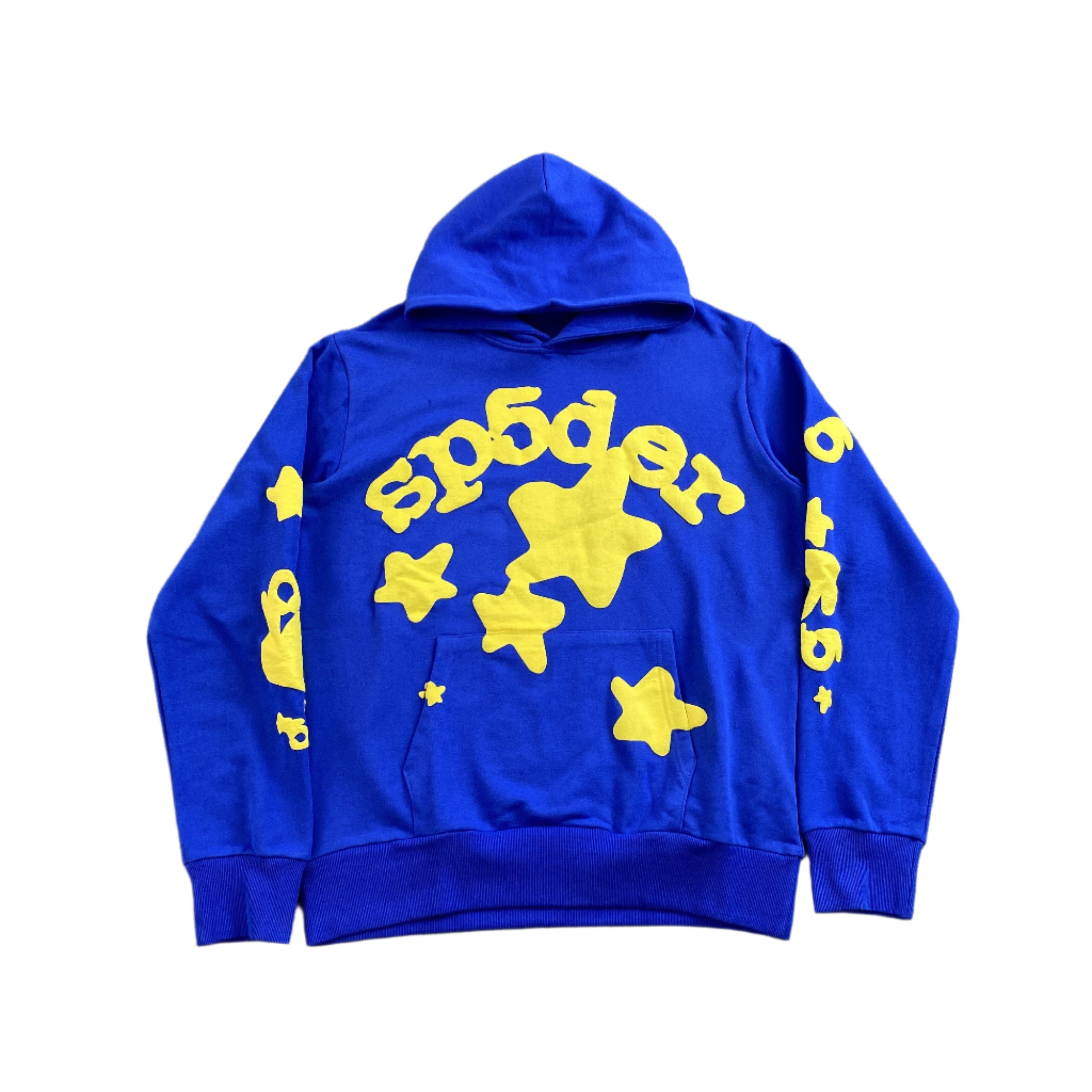 SP5DER BELUGA HOODIE TC BLUE