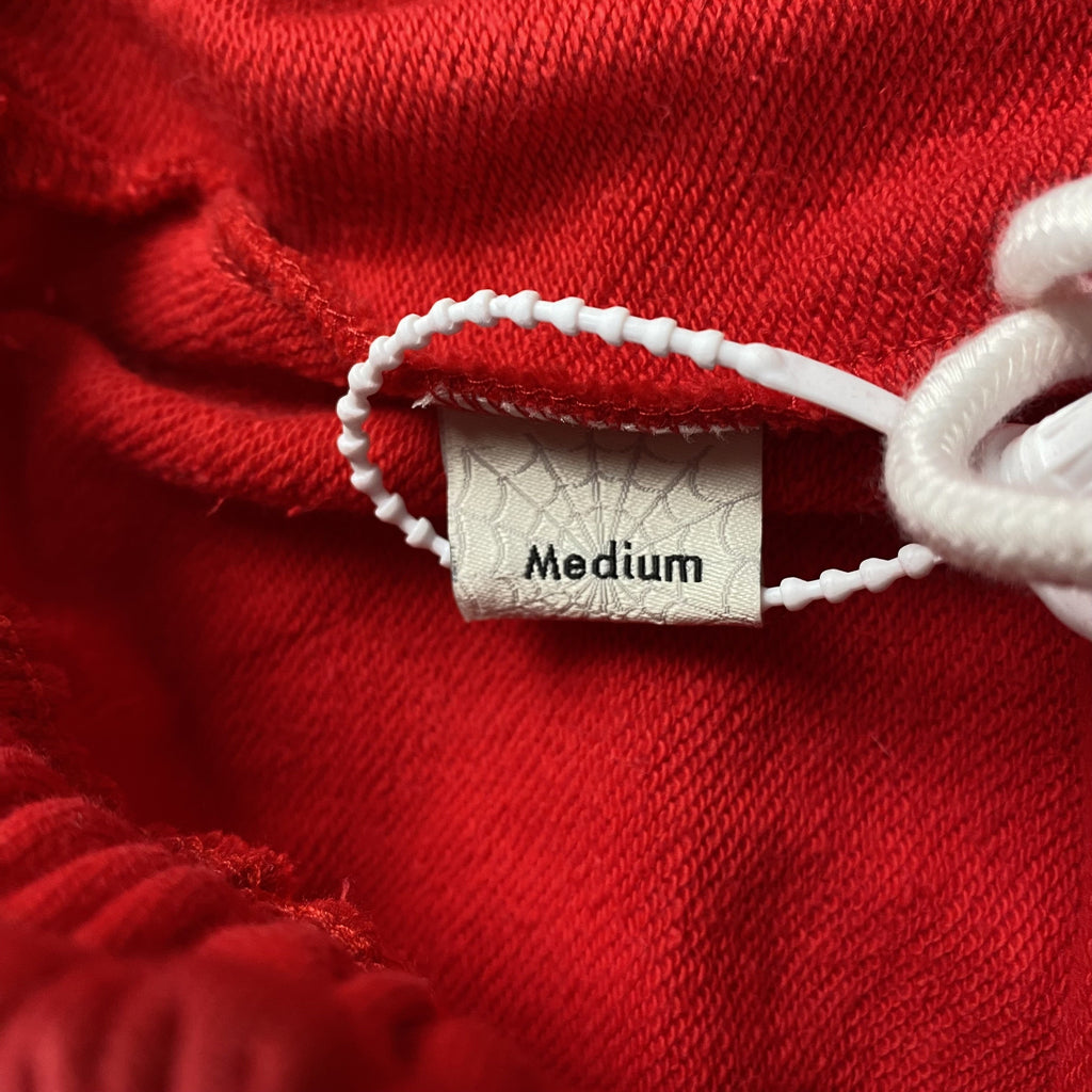 SP5DER BELUGA SWEATPANTS RED