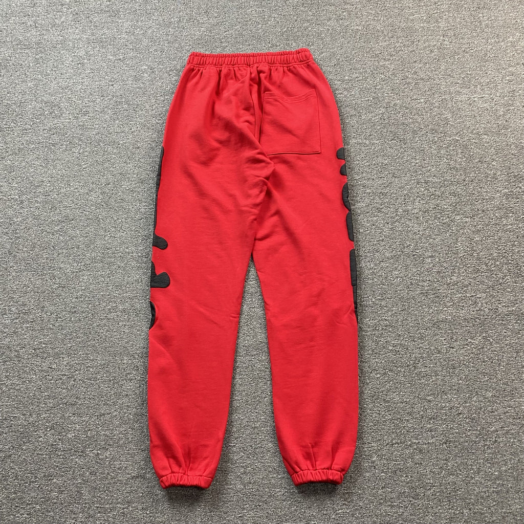 SP5DER BELUGA SWEATPANTS RED