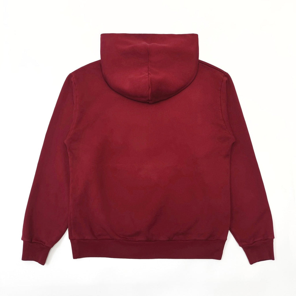 SP5DER LOGO HOODIE MAROON