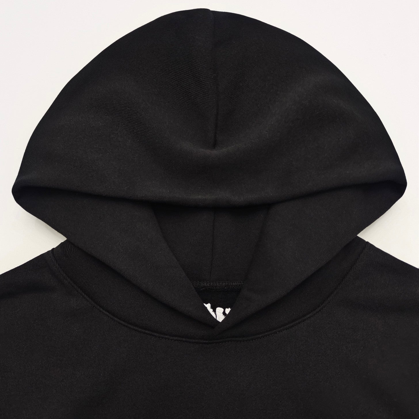SP5DER OG RHINESTONE LOGO HOODIE BLACK