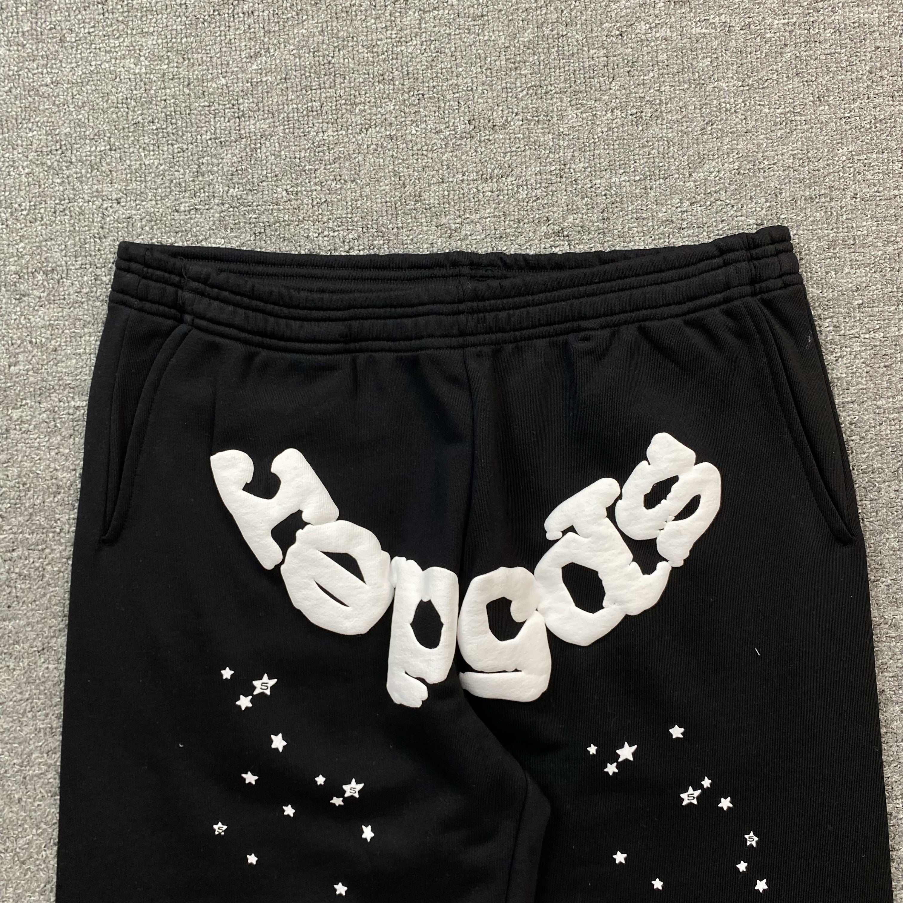 SP5DER OG WEB SWEATPANTS BLACK