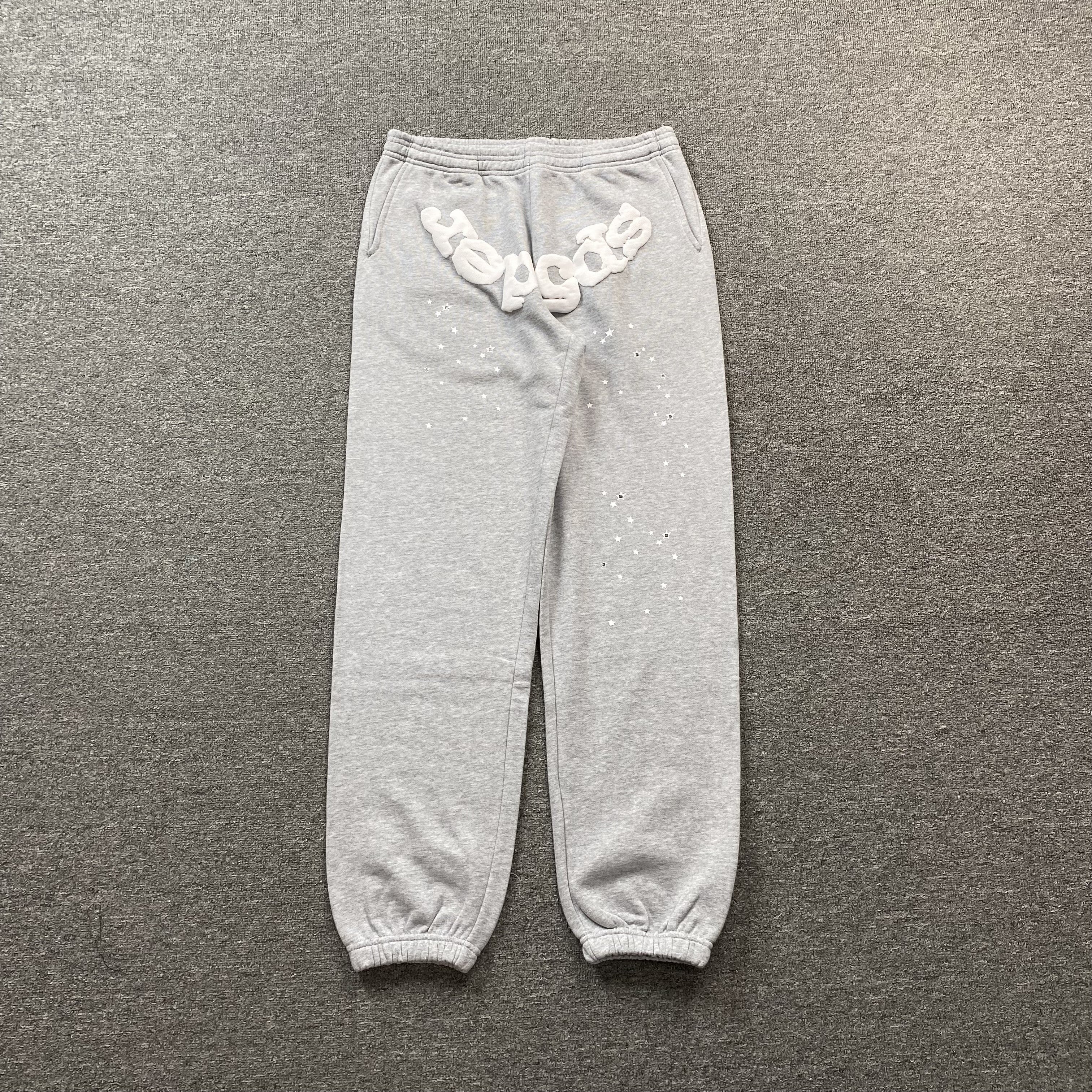 SP5DER OG WEB SWEATPANTS HEATHER GREY