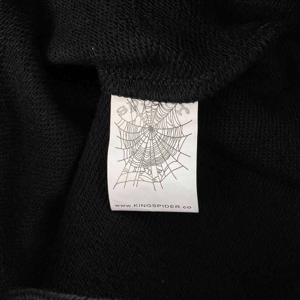 SP5DER SEX AOP SWEATPANTS BLACK