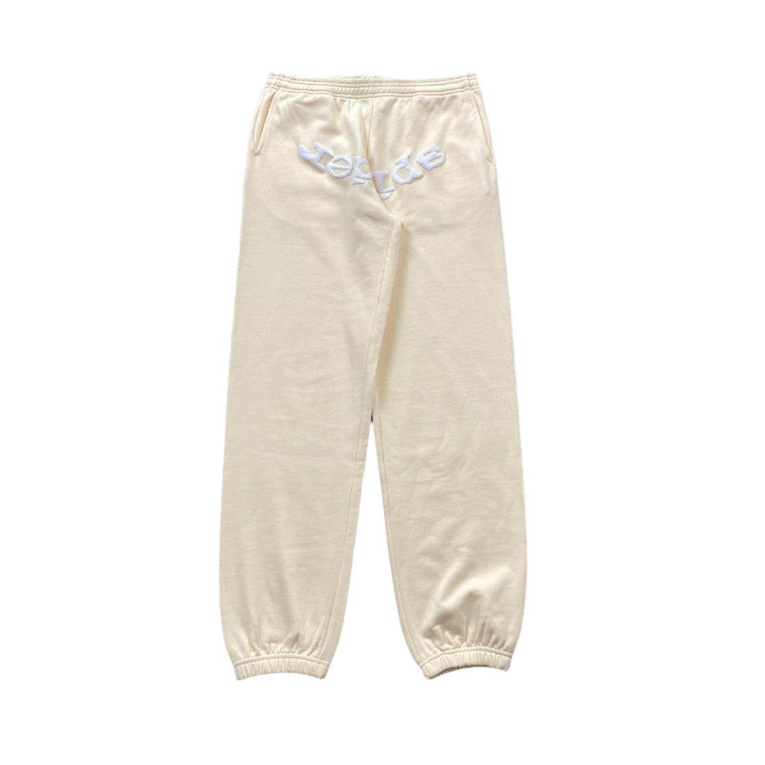 SP5DER VVS SWEATPANTS WHITE