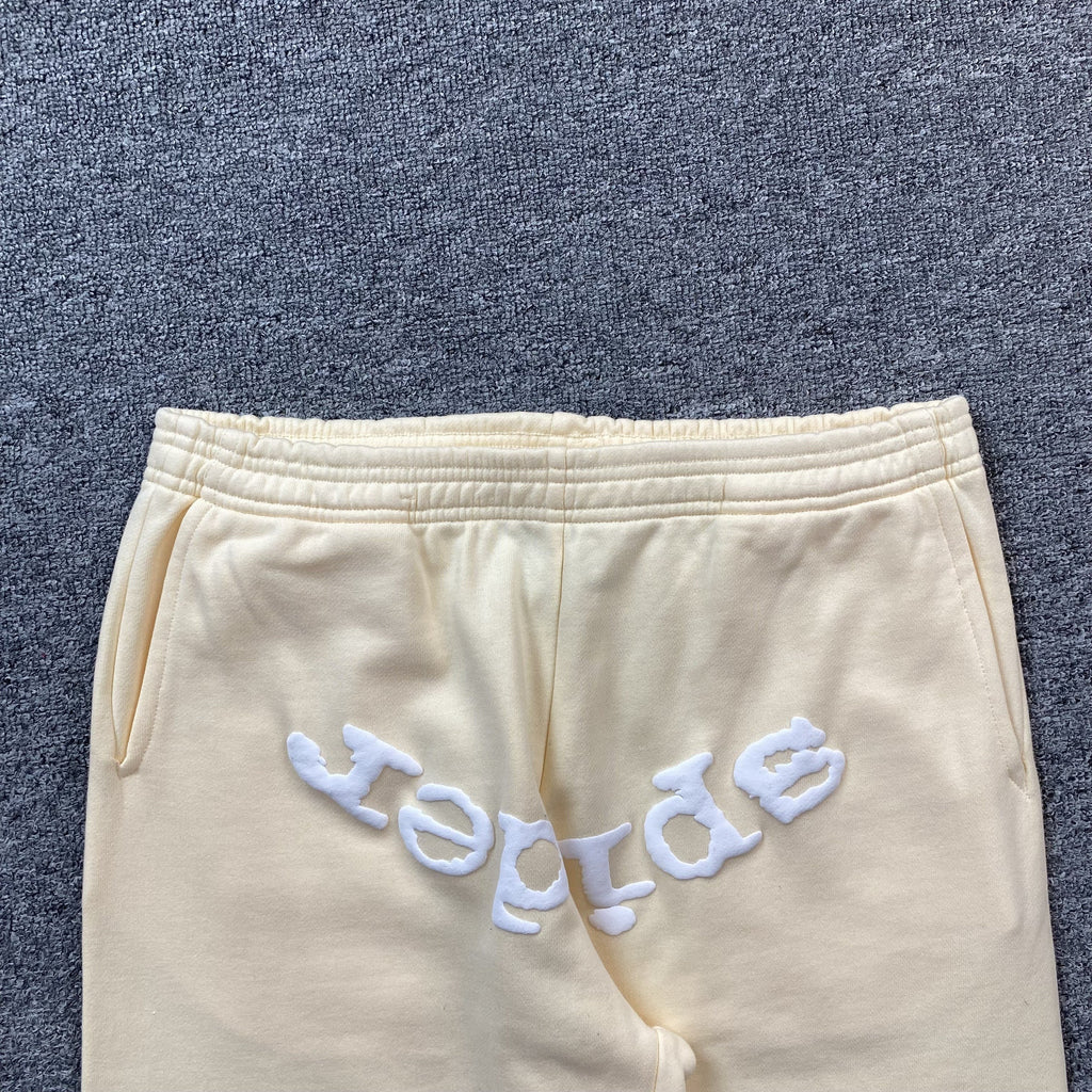 SP5DER VVS SWEATPANTS WHITE
