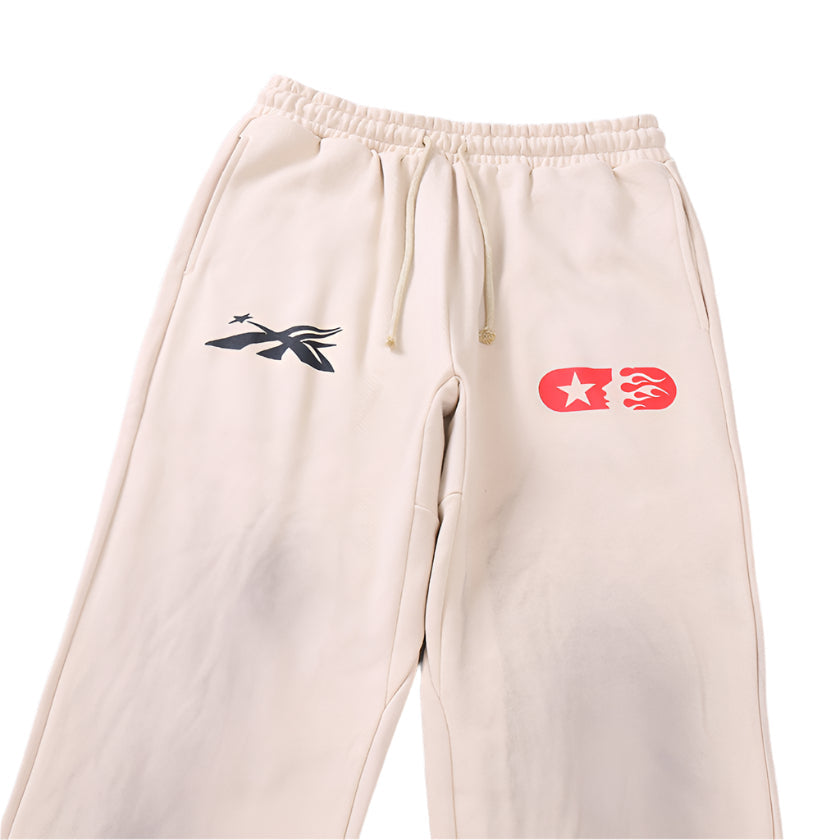 Hellstar Beige Sweatpants