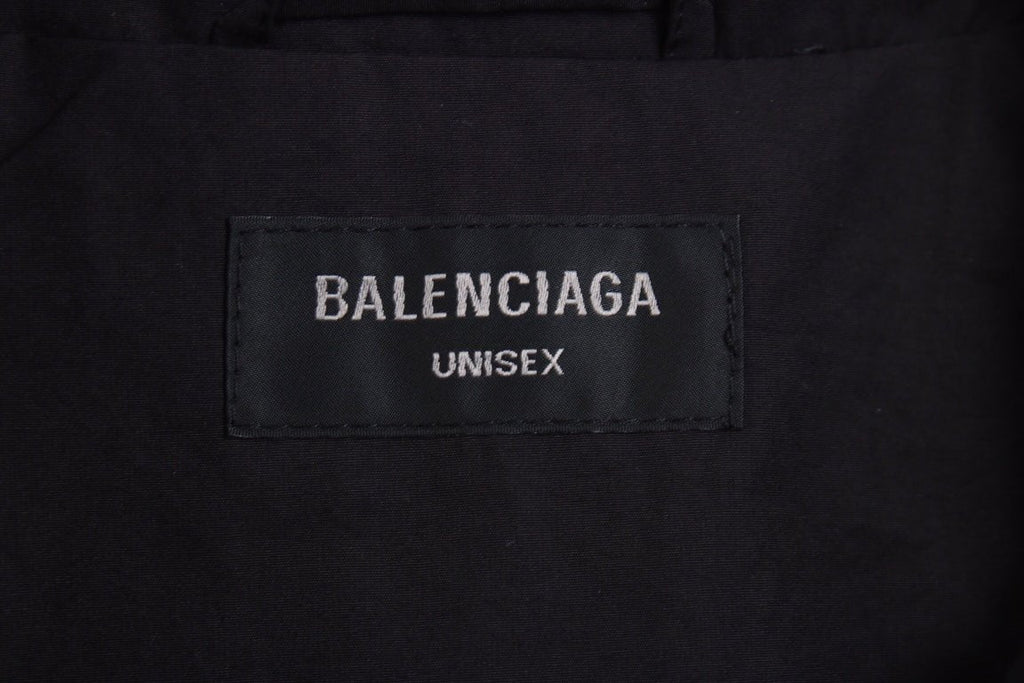 Balenciaga Black Zip-Up Jacket