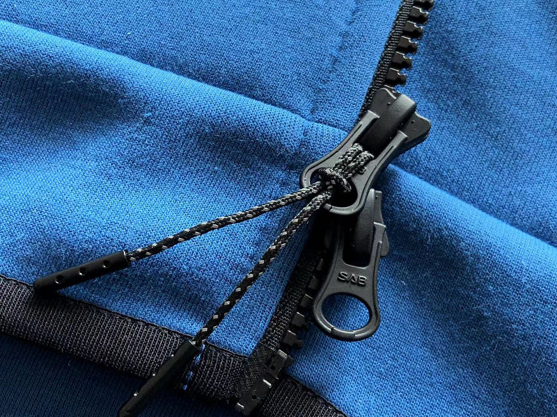 NIKE TECH FLEECE HOODIE x BLUE WHITE