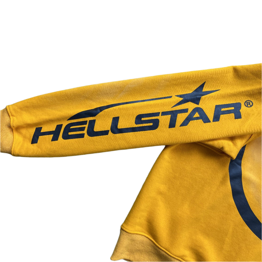Hellstar "Records" Yellow Hoodie