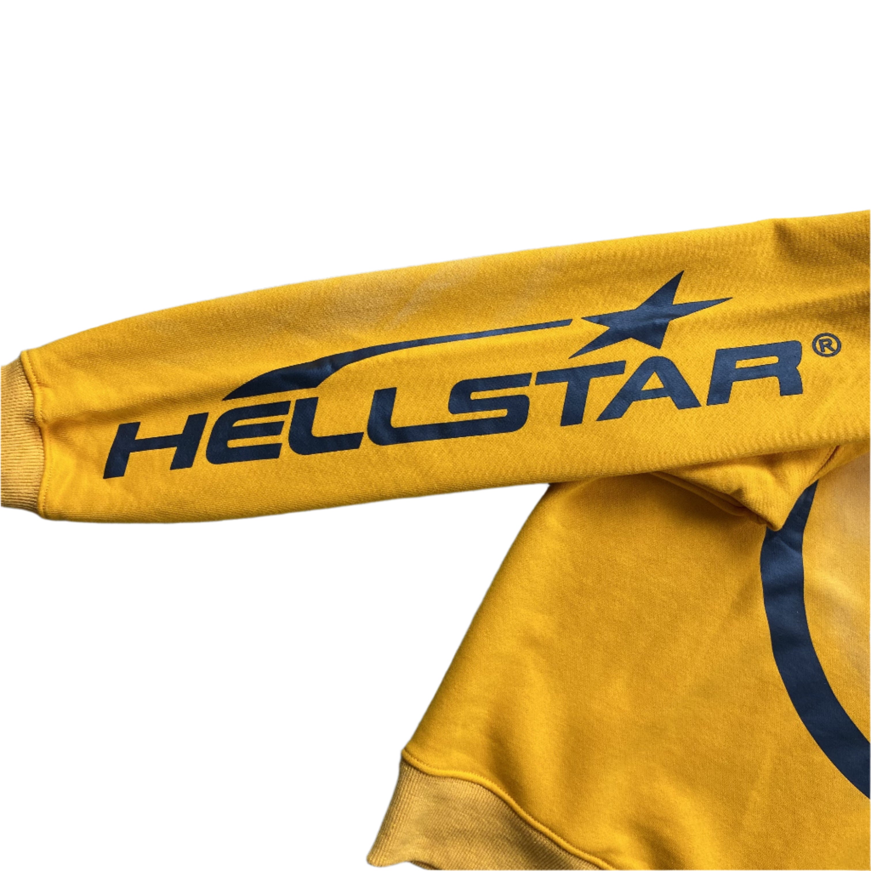 Hellstar "Records" Yellow Hoodie
