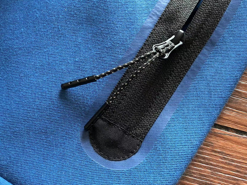 NIKE TECH FLEECE HOODIE x BLUE WHITE