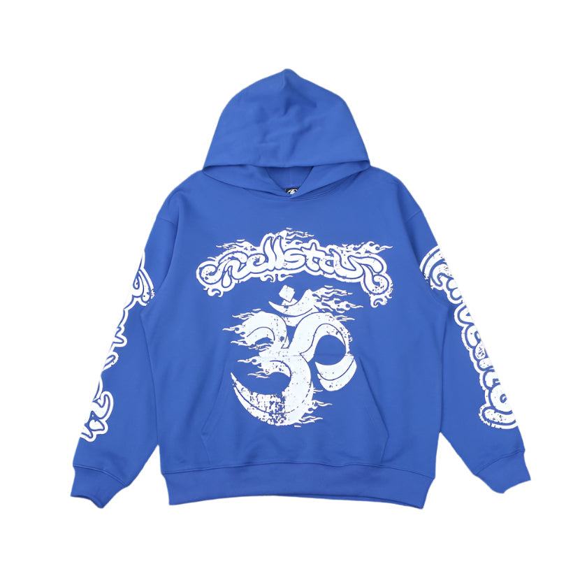 Hellstar "Sports" Blue Hoodie